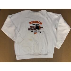 Vintage 1986 University Tennessee 30th Anniversary Sweatshirt Large 21.5x25